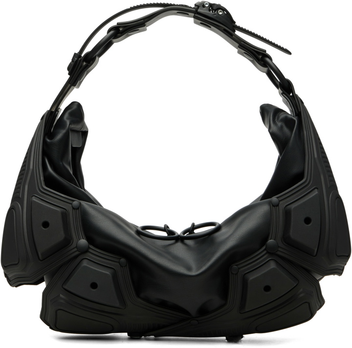 Photo: Innerraum Black Object M02 Small Half Moon Bag