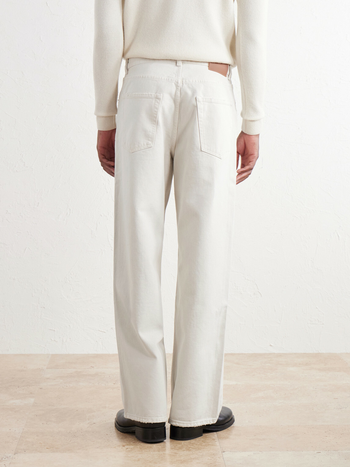 Our Legacy - Vast Straight-Leg Distressed Jeans - White