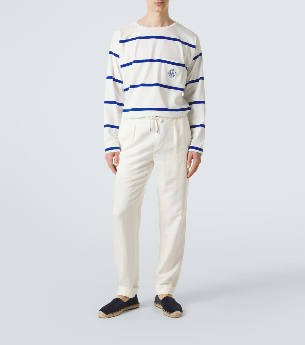 Ralph Lauren Purple Label Striped cotton shirt