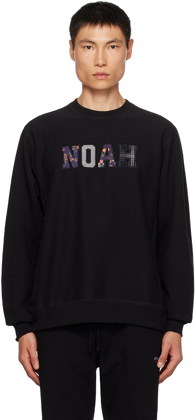 Photo: Noah Black Appliqué Sweatshirt