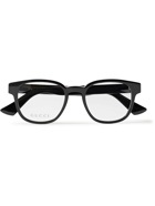 GUCCI - Round-Frame Acetate Optical Glasses - Black