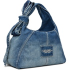 Marc Jacobs Blue 'The Bow Denim Sack' Bag