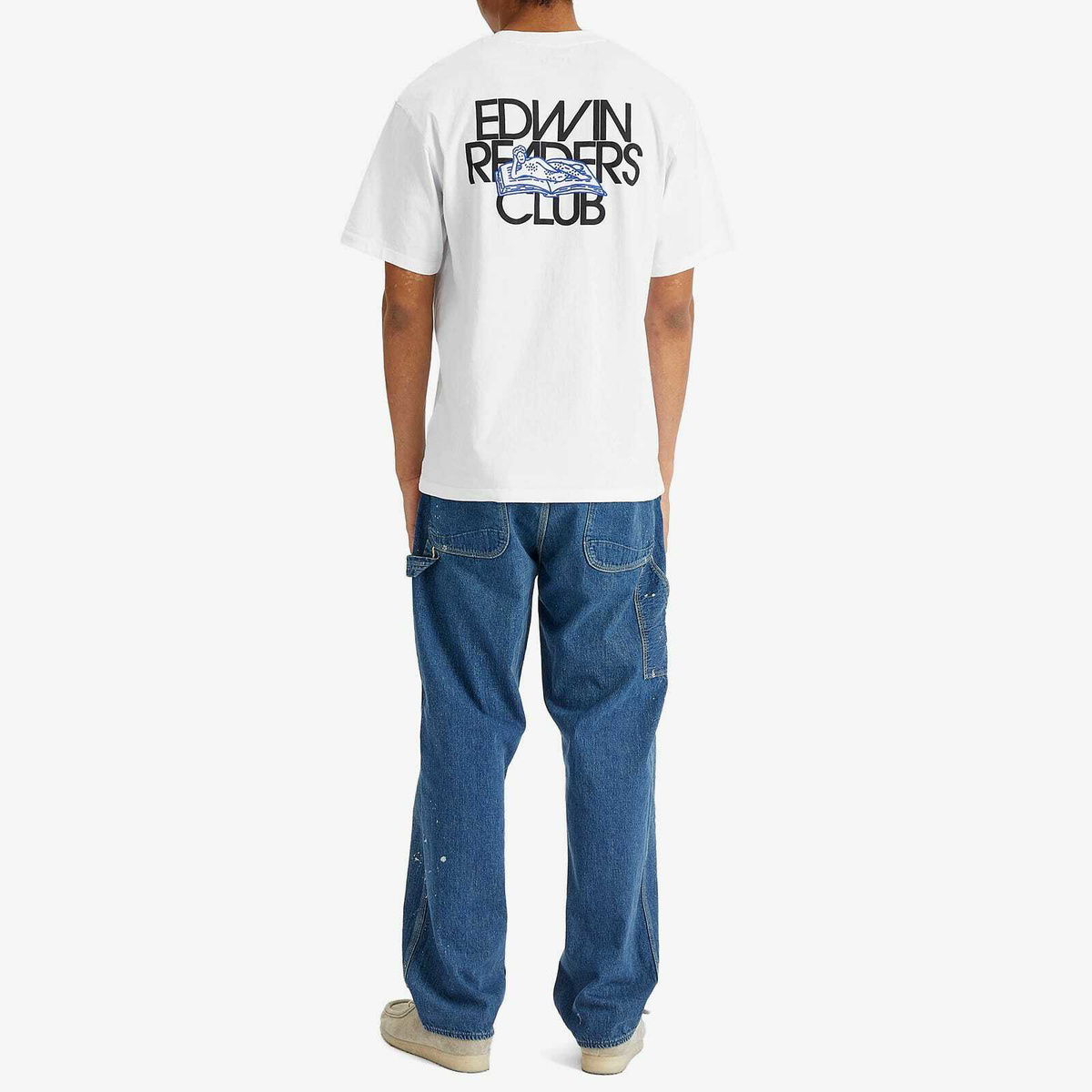 Edwin Men's Uniform T-Shirt in White Edwin