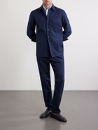 De Petrillo - Cotton Overshirt - Blue