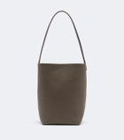The Row N/S Park Medium leather tote bag