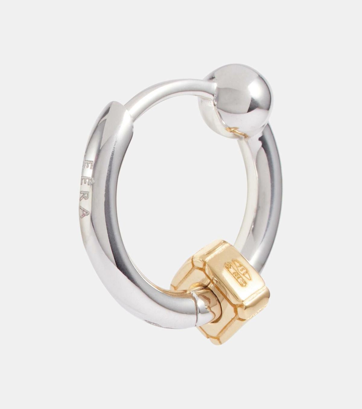 Eéra Mini 18kt white gold single earring