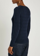 Polo Ralph Lauren Cable-knit Cotton Jumper Navy