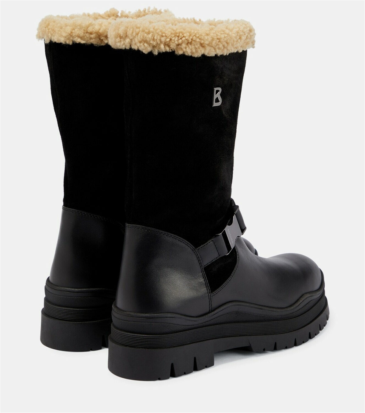 Bogner - Shearling-lined leather boots Bogner