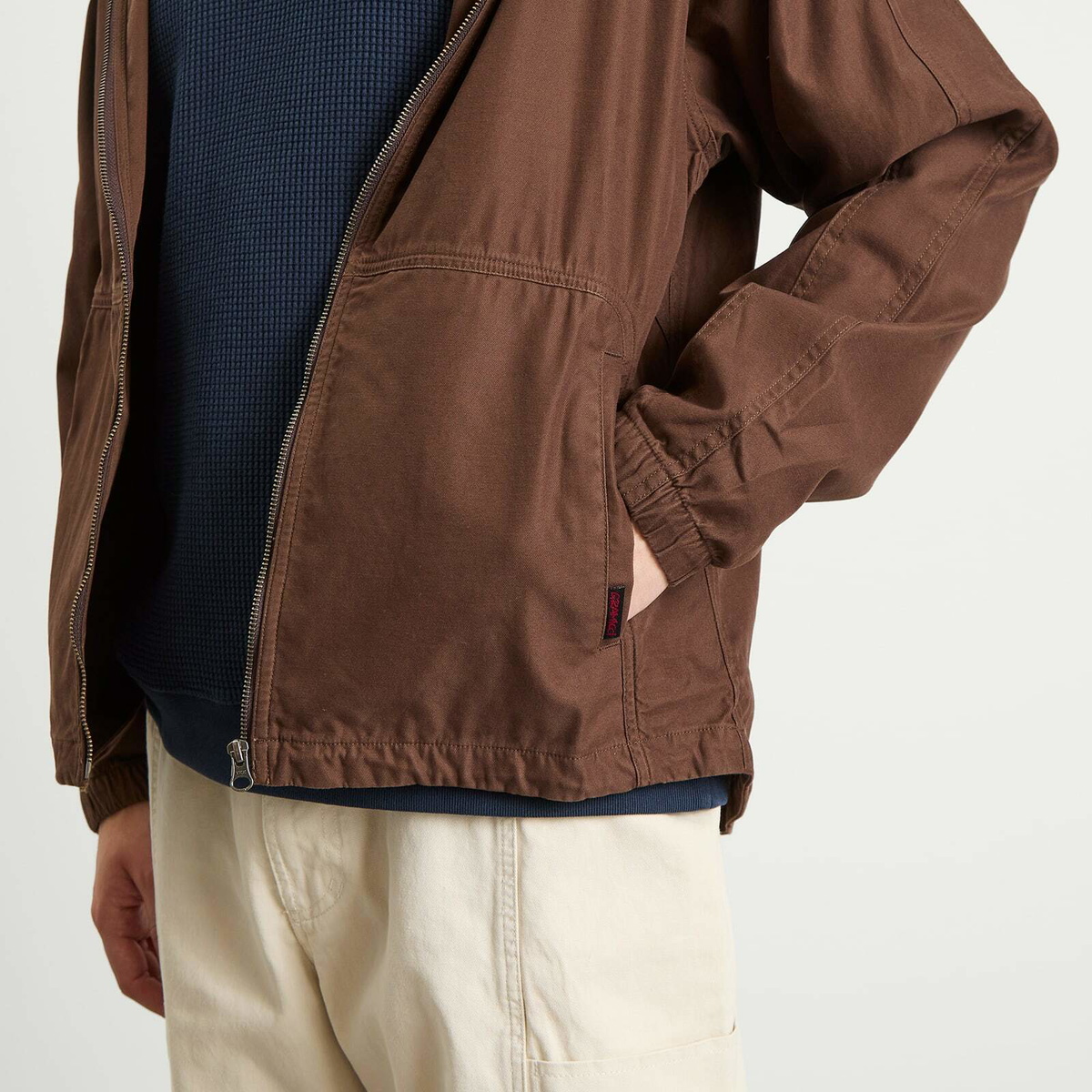 Gramicci Men's Beach Hooded Jacket in Tobacco