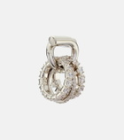 Ferragamo Gancini crystal-embellished earrings