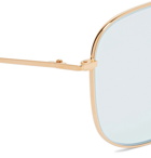 Cutler and Gross - Aviator-Style Gold-Tone Sunglasses - Men - Gold