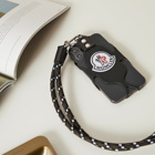Moncler Men's Neck Phone Case in Black