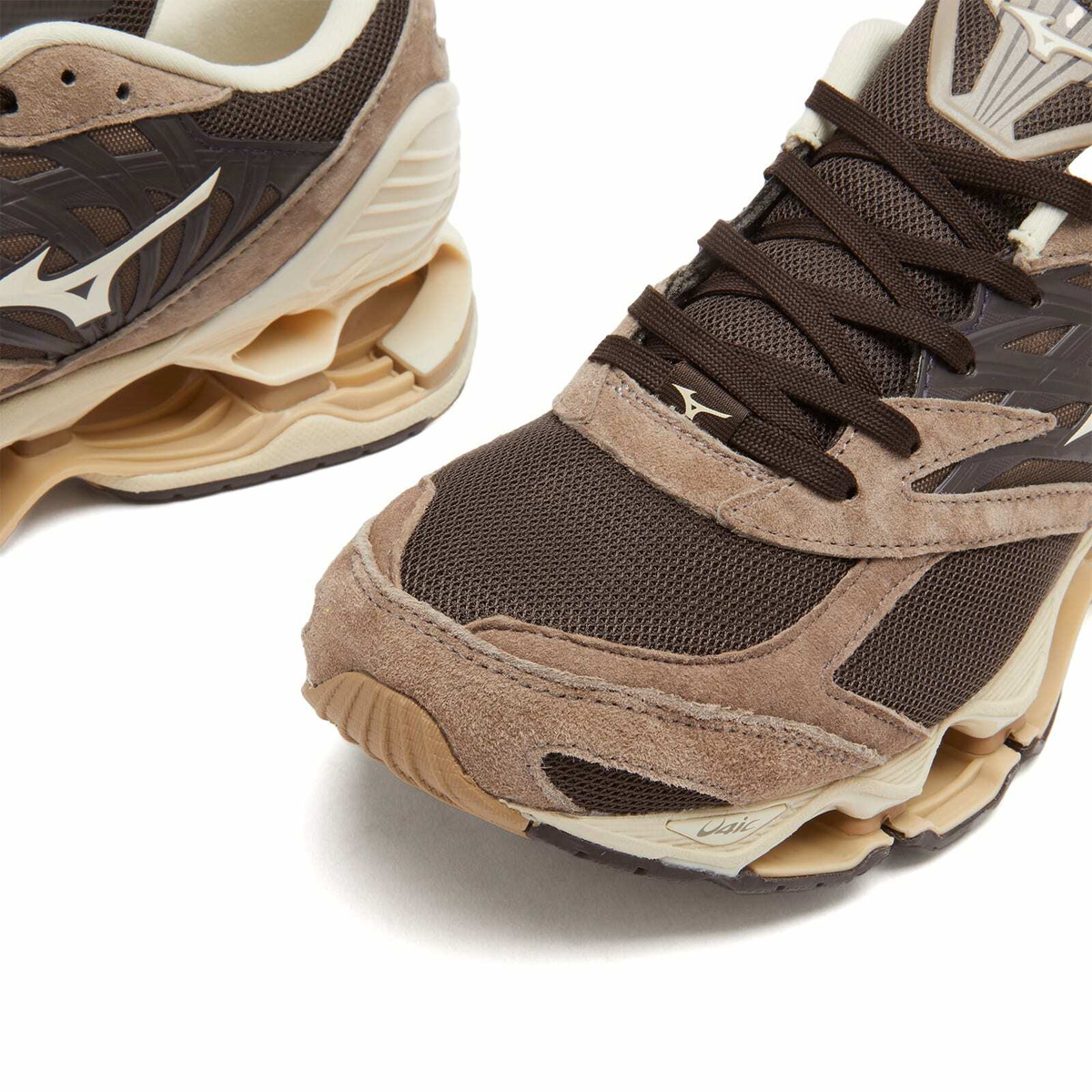 Mizuno Wave Prophecy LS Sneakers in Mole/Pristine/Fungi Mizuno