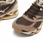 Mizuno Wave Prophecy LS Sneakers in Mole/Pristine/Fungi
