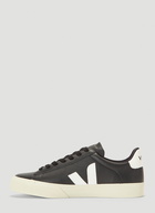 Campo Leather Sneakers in Black