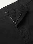 Nudie Jeans - Easy Alvin Slim-Fit Cotton-Blend Trousers - Black