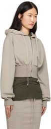 Rick Owens DRKSHDW Off-White Porterville Tatlin Zipped Hoodie