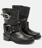 Dorothee Schumacher Embellished leather ankle boots