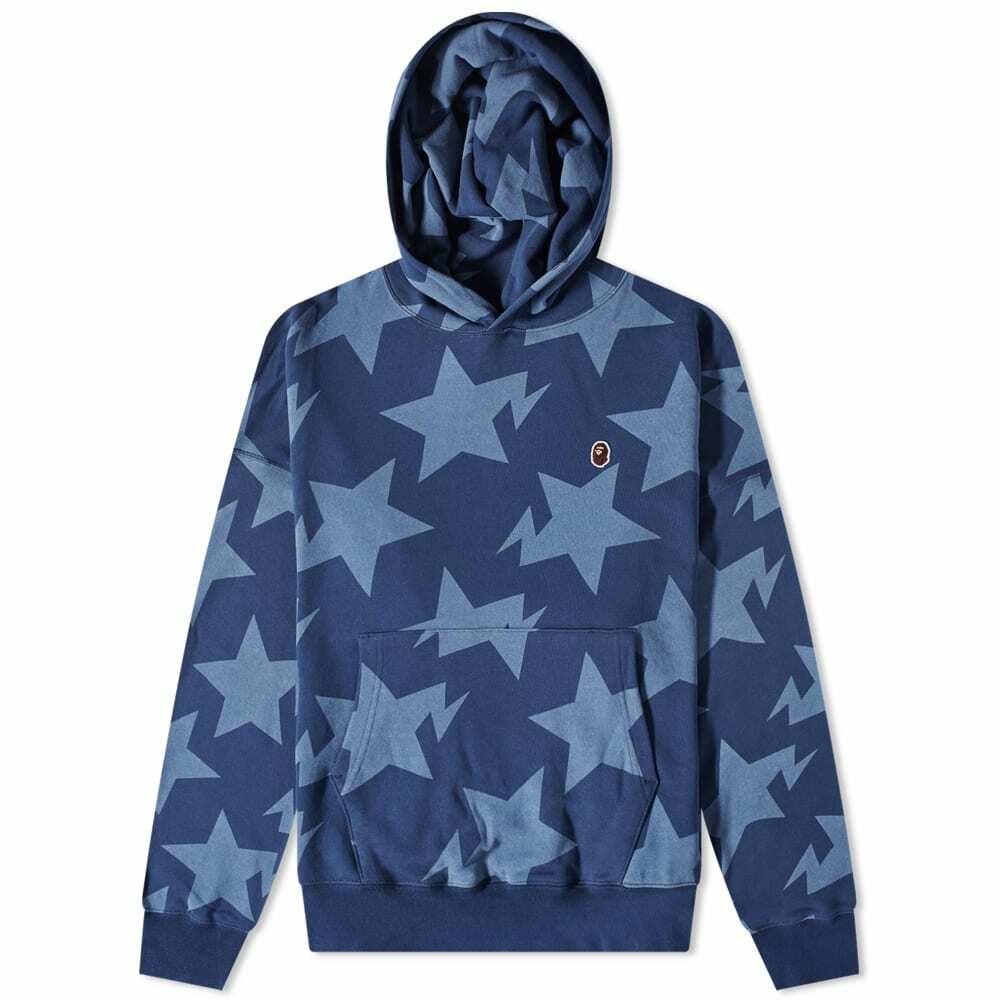 A Bathing Ape STA Pattern Loose Fit Pullover Hoody
