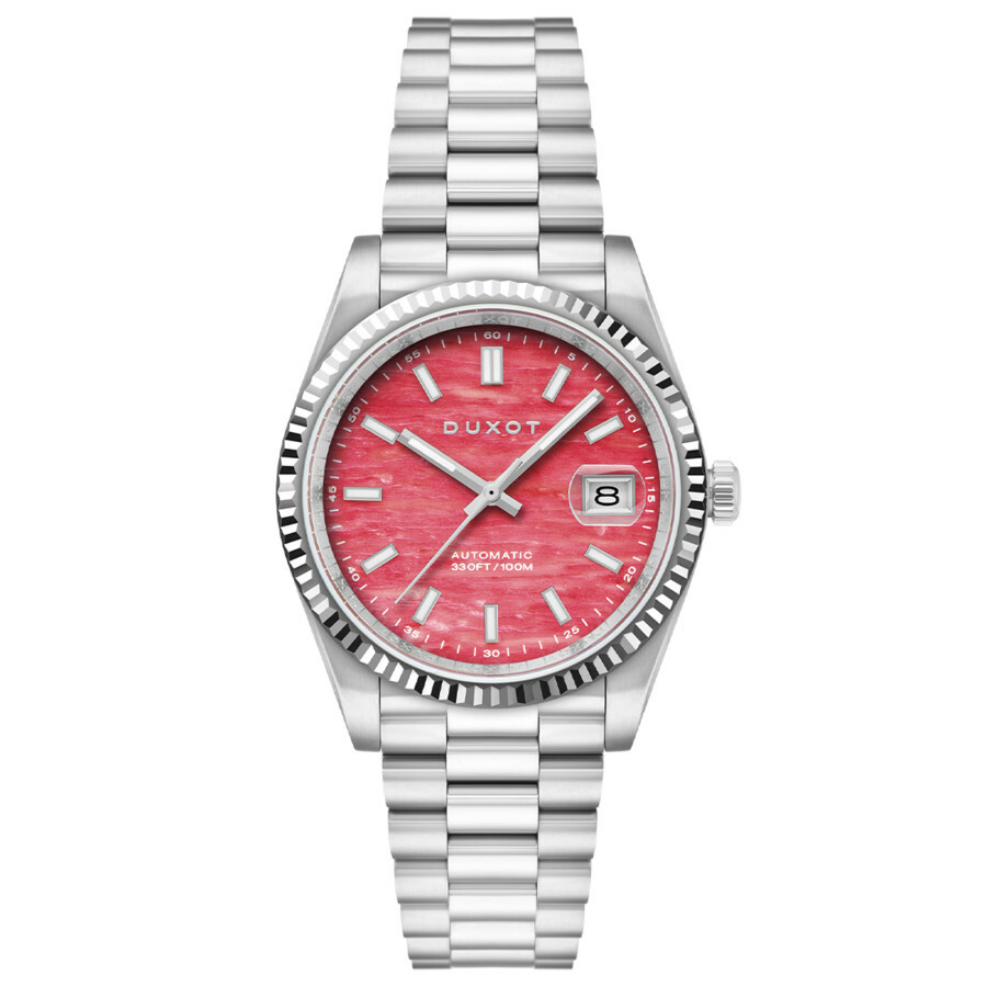 Duxot Marcel Automatic Pink Dial Mens Watch DX-2059-CC