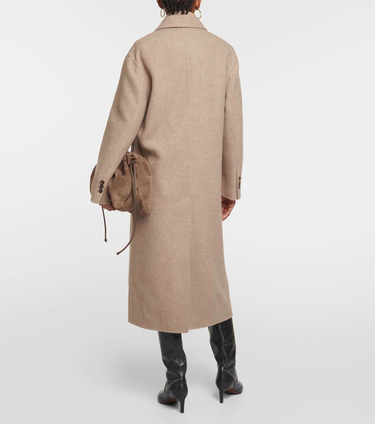 コート BRUNELLO CUCINELLI Double-breasted coat in cashmere cloth Brunello Cucinelli Cashmere Double-Breasted Coat | Sendegaro IT