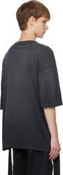 Ann Demeulemeester Black Dieter High-Comfort T-shirt