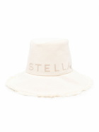 STELLA MCCARTNEY - Logo Canvas Fedora Hat
