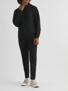 John Smedley - Sundown Slim-Fit Sea Island Cotton-Jersey Hoodie - Black