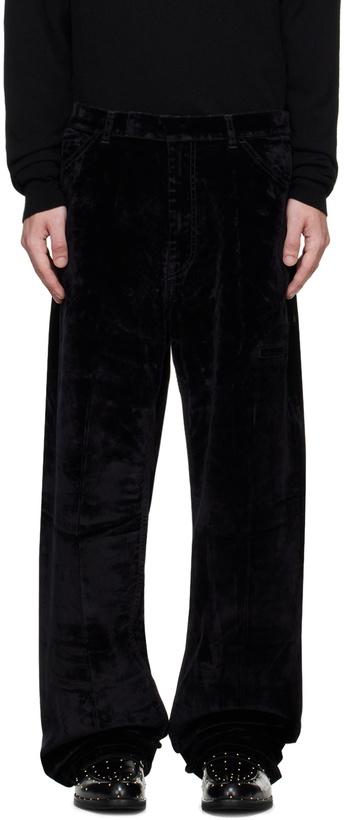 Photo: Random Identities Black Velvet Jeans