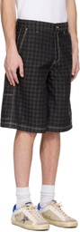 AMIRI Black MA Quad Work Shorts