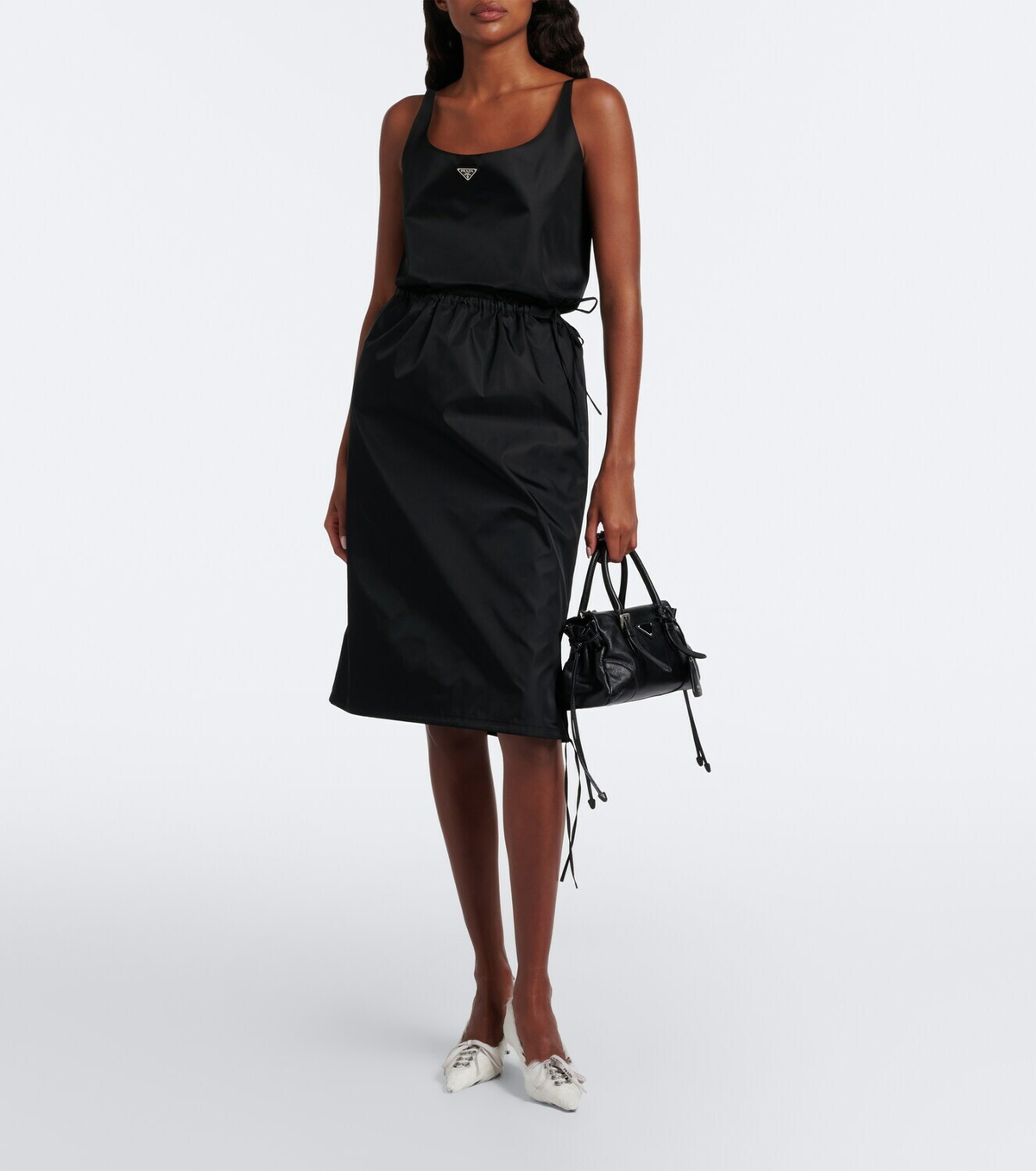 Prada Prada Karin Small leather top-handle bag