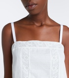 Veronica Beard Naderah ramie minidress