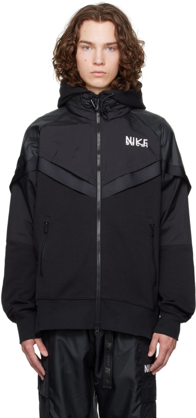 Photo: Nike Black sacai Edition Jacket