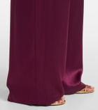 The Sei High-rise silk wide-leg pants
