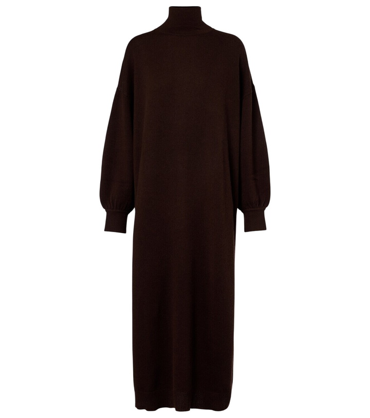 Photo: Jardin des Orangers Turtleneck wool and cashmere sweater dress