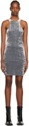 Han Kjobenhavn Silver Open Back Minidress