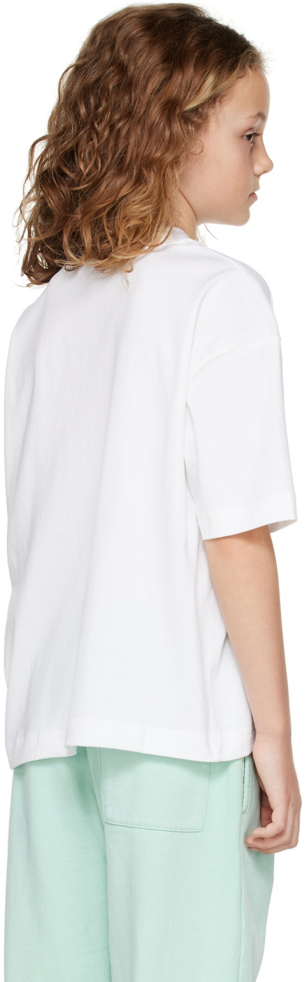 Acne Studios Kids White Screen Print T-Shirt