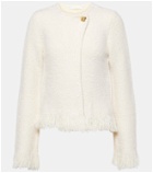 Chloé Wool, silk, and cashmere-blend jacket