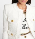 Balmain Cropped tweed jacket