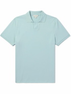 Club Monaco - Johnny Stretch-Cotton Piqué Polo Shirt - Blue