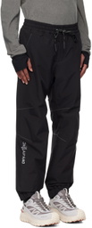 Moncler Grenoble Black Windproof Padded Trousers