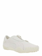 Puma mostro White Sneakers With Logo Patch On The Tongue And Studded Sole In Leather Unisex