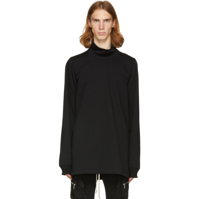 Photo: Rick Owens Black Surfer Turtleneck Pullover