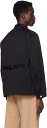 Taiga Takahashi Black Stand Collar Jacket