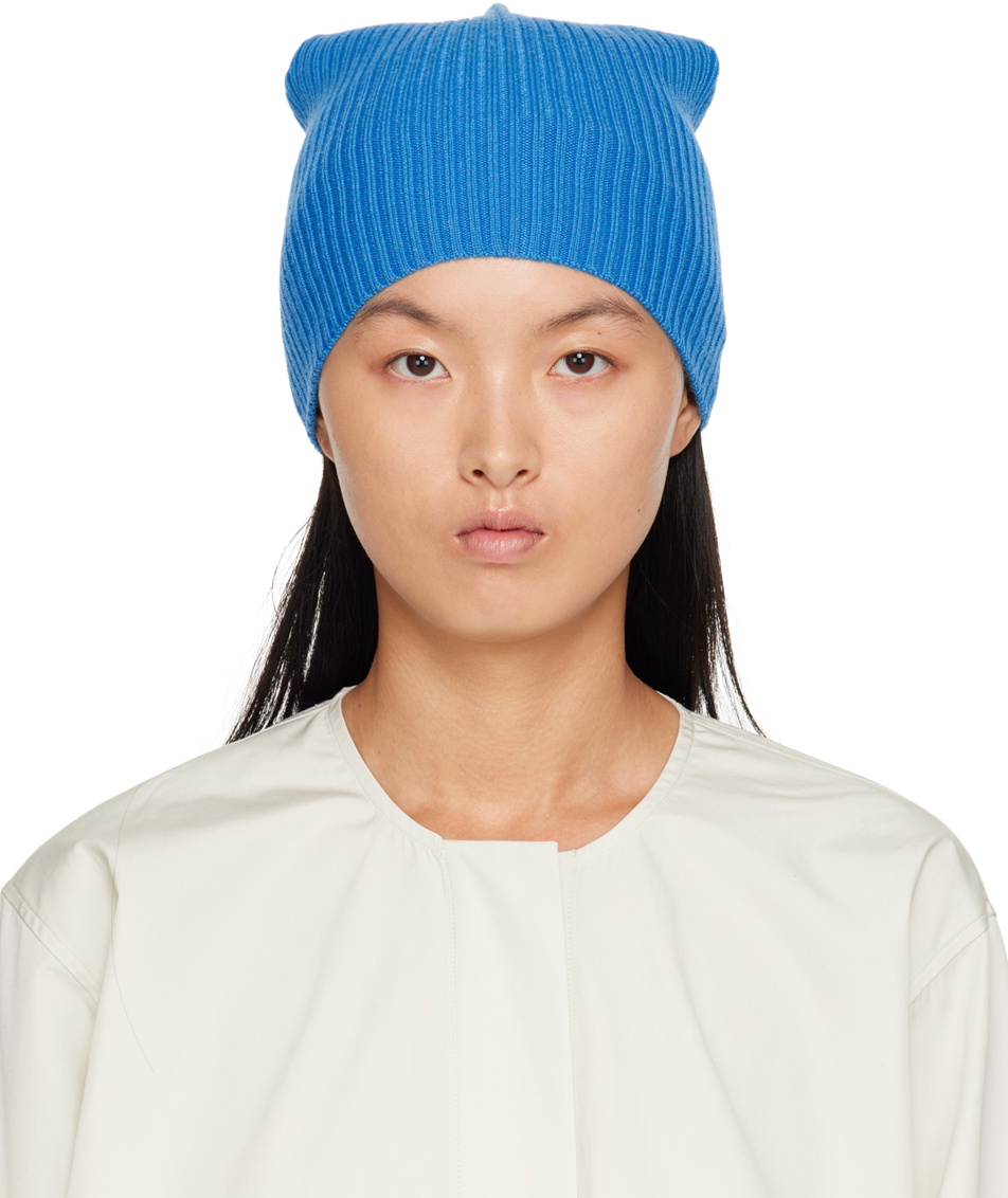 Studio Nicholson Blue Rugo Beanie