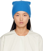Studio Nicholson Blue Rugo Beanie