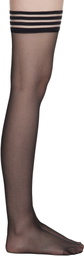 Swedish Stockings Black Mira Stay Up Socks
