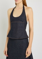 Jacquemus Le Haut De-nîmes Lavoir Denim top Navy