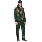 Kenzo Green Jacquard Memento Jacket