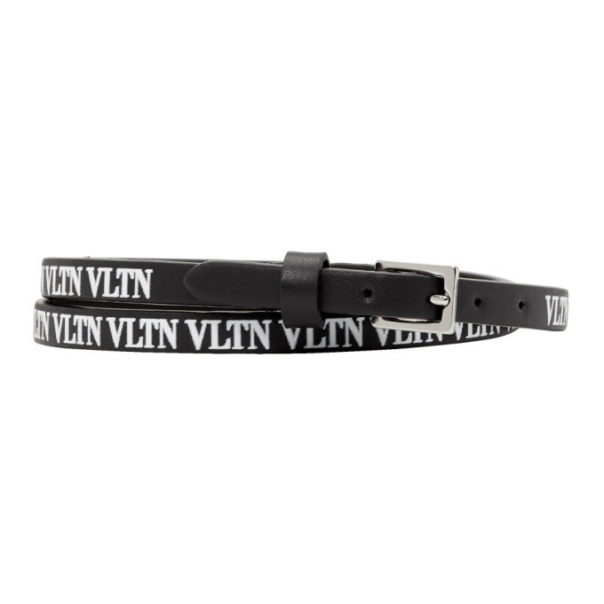 Photo: Valentino Black VLTN Double Bracelet